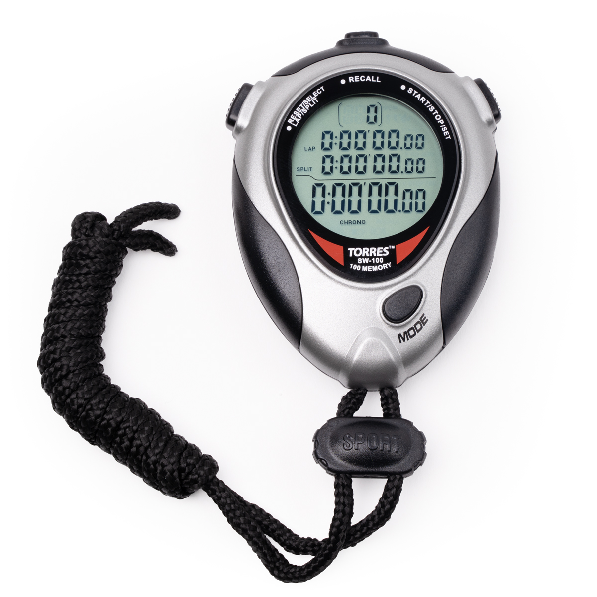 Секундомер профессиональный TORRES Professional Stopwatch SW-100 купить в Минске.
