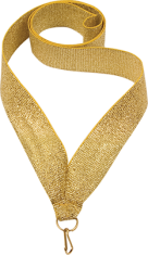 Лента для медали 1cm V8 Золото купить в Минске.