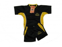 Форма футбольная "Kappa" Черная с желтым купить в Минске. Форма футбольная "Kappa" Черная с желтым купить в Минске.