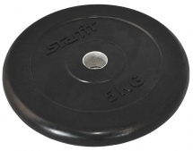 Диск обрезиненный D=26mm 5 кг Starfit BB-202 купить в Минске.