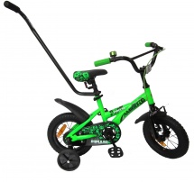 Велосипед детский Amigo Impulso 12", для малышей от 2-х лет, с ручкой-толкателем купить в Минске.