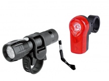 Велофонарь JS829-2+стоп-фонарь JY173A купить в Минске.