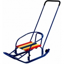 Санки с колёсами детские ВЭЛ-4 УД ДК купить в Минске.