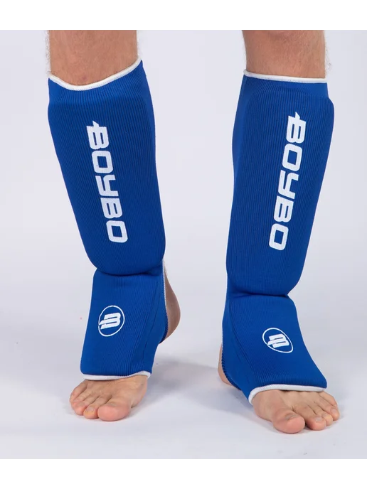 Защита голеностопа BoyBo синяя х/б, BF243 купить в Минске.