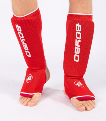 Защита голеностопа BoyBo красная х/б,BF243 купить в Минске.