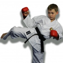 Кимоно каратэ с гербом РБ Vimpex Sport WASUPU 3025A купить в Минске.