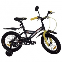 Велосипед детский Amigo Agent 007 18" Черно-оранжевый купить в Минске.