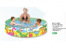 Бассейн детский, каркасный Dinosaur RIGID  POOL JL017128NPF (770 л) купить в Минске.