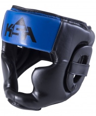 Шлем закрытый KSA Skull Blue купить в Минске.
