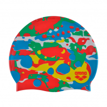 Шапочка для плавания Детская Arena Print 2 SS20 Camouflage купить в Минске.