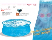 Бассейн надувной для детей Promt Set Pool 017453 (790 л) купить в Минске.