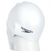 Шапочка для плавания Speedo Plain Flat Silicone Cap 8709910 купить в Минске.