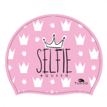 Шапочка для плавания Turbo SELFIE QUEEN 9702064 купить в Минске.
