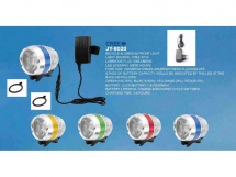 Велофара с аккумулятором JS-8020 купить в Минске.