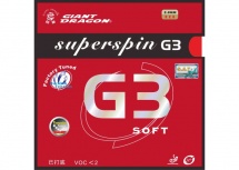 Накладка для настольного тенниса GIANT DRAGON Superspin G3 soft 30-009S купить в Минске.