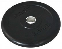 Диск обрезиненный D=26mm 2,5 кг Starfit BB-202 купить в Минске.