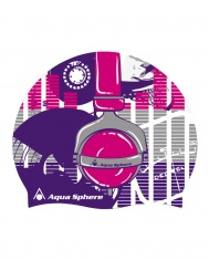 Шапочка для плавания AquaSphere Headphones Cap 137111-2 купить в Минске.