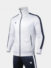 Костюм спортивный MOOTO (Белый+Синий) купить в Минске.