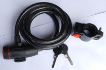 Велозамок с ключом PJ-310 11*1500 mm купить в Минске.