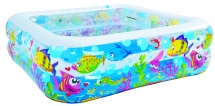 Бассейн надувной Sea World Square Pool JL017421NPF (310 л) купить в Минске.