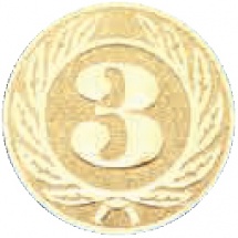 Эмблема для медали "3 место" 50mm K1 купить в Минске.