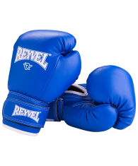 Боксерские перчатки Reyvel RV-101, 10oz, к/з, синие купить в Минске.