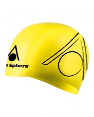 Шапочка для плавания AquaSphere Tri Желтая 144180 купить в Минске.