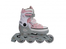 Ролики-"кеды" для девочек PW-126-B26 розовые купить в Минске.