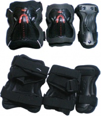 Защита роллера в наборе (налокотник+наладонник+наколенник) PW-315 купить в Минске.