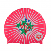 Шапочка для плавания Детская Arena Print 2 SS20 Vibes Pink купить в Минске.