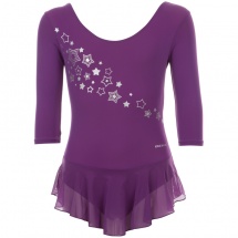 Боди гимнастическое для девочек фиолетовый  JGTG01-P3 купить в Минске. Боди гимнастическое для девочек фиолетовый  JGTG01-P3 купить в Минске.