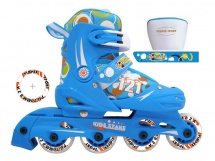 Ролики  раздвижные синие VIMPEX SPORT PW-121A  (голубой) купить в Минске. Ролики  раздвижные синие VIMPEX SPORT PW-121A  (голубой) купить в Минске.