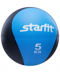 Медбол Starfit PRO GB-702, 5 кг, синий купить в Минске.