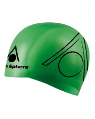 Шапочка для плавания AquaSphere Tri Зеленая 144180 купить в Минске.