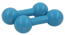 Гантель виниловая Lite Weights 1кг x 2шт 3967EG купить в Минске.