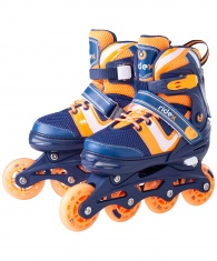 Ролики раздвижные Ridex Wing Orange (пластиковая рама) купить в Минске.