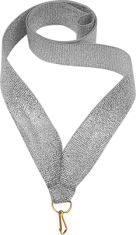 Лента для медали 1cm V8 Серебро купить в Минске.