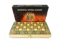 Набор шахматы, нарды, шашки 539-004 купить в Минске.