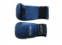 Перчатки (накладки) для каратэ Синие Vimpex Sport 1530 купить в Минске.