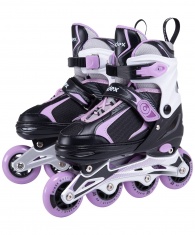 Ролики раздвижные Ridex Allure Purple (алюминиевая рама) купить в Минске.