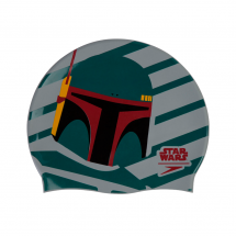 Шапочка для плавания силиконовая Speedo Star Wars Boba Fett 8-08385 D673 купить в Минске.