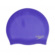 Шапочка для плавания силиконовая Speedo Plain Moulded Purple 870984 D688 купить в Минске.