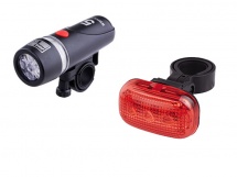 Велофонарь JY808-11+стоп-фонарь JY289T купить в Минске.