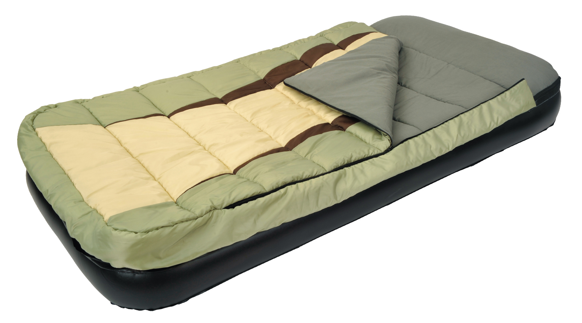 Кровать надувная со спальником JILONG COMFORT SLEEPING BAG AND INFLATABED BED JL027008N купить в Минске.