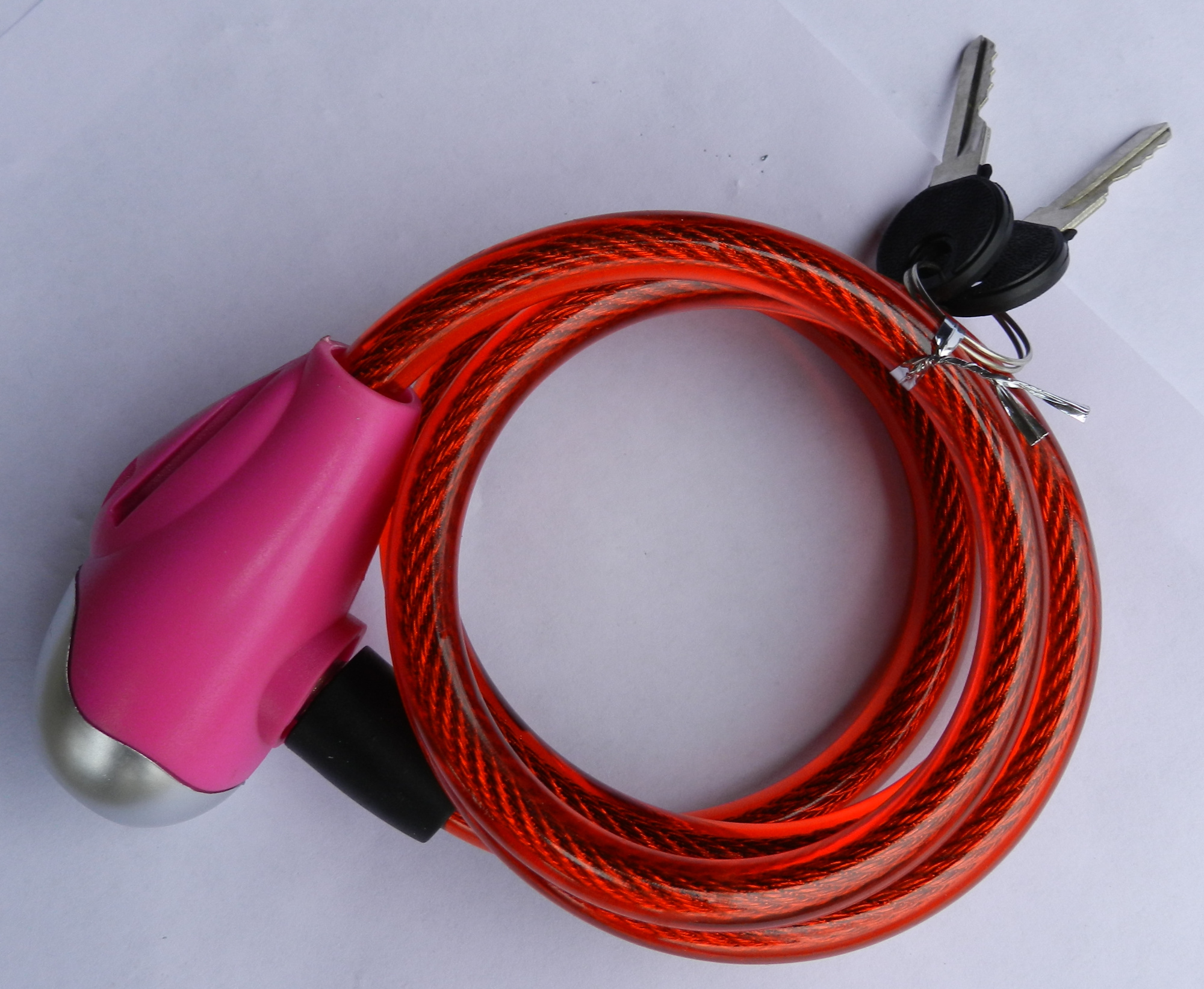 Велозамок с ключом PJ-311 11*1200 mm купить в Минске.