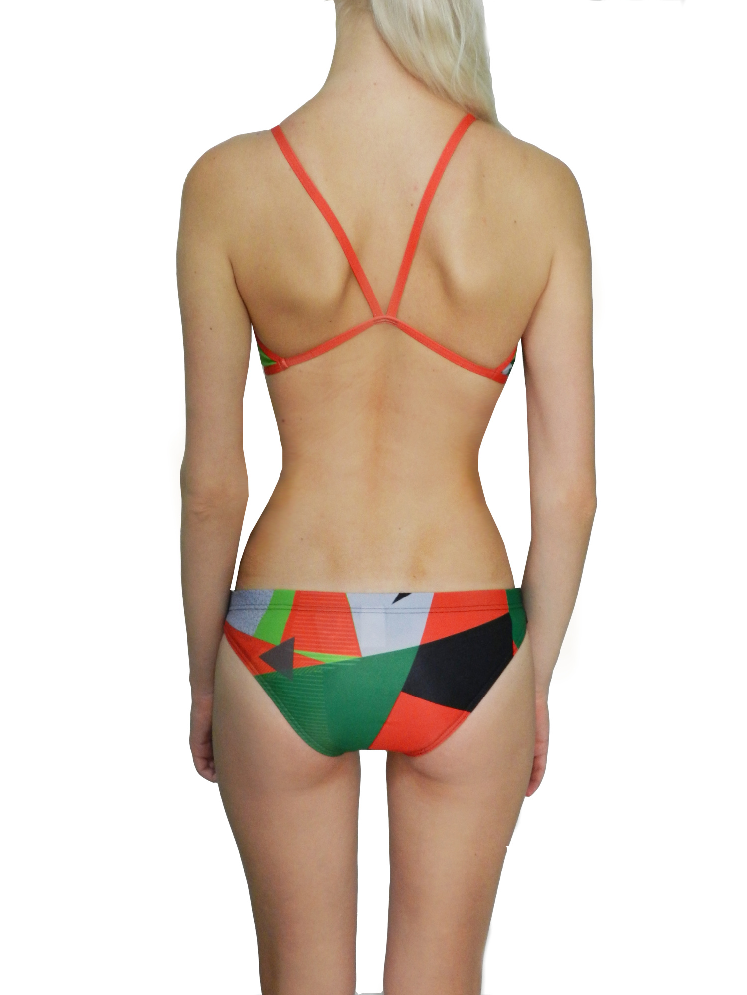 Купальник раздельный женский Bikini Openback от компании Finis 1.10.054 купить в Минске.