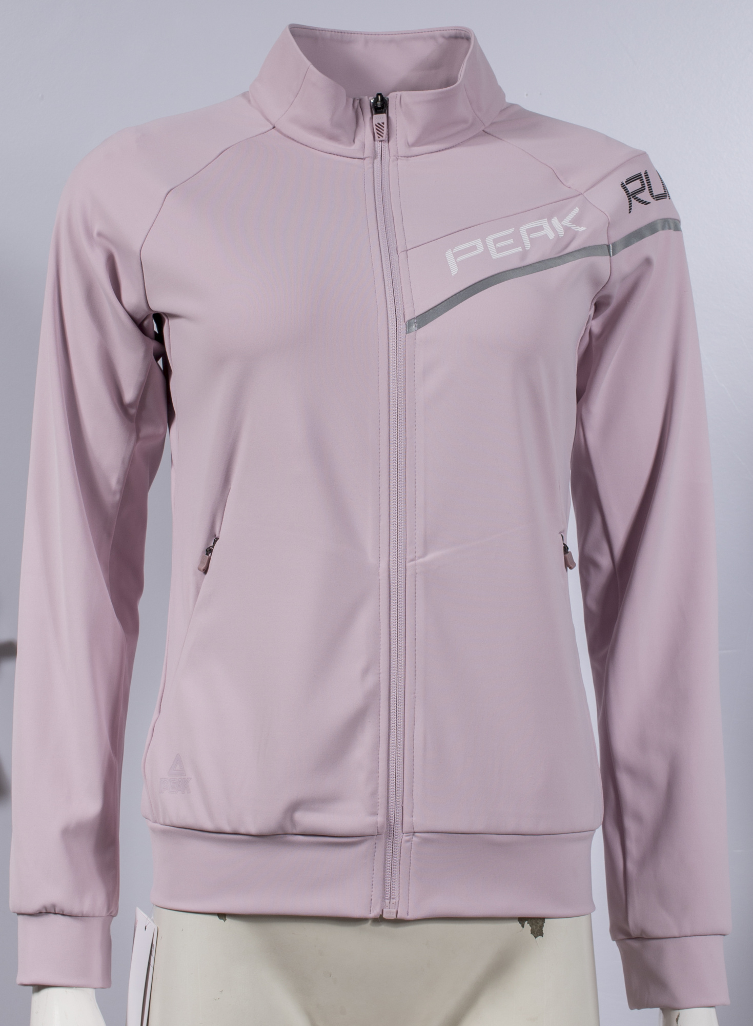 Жакет спортивный PEAK FW601058 Серый Порошковый Розовый купить в Минске.